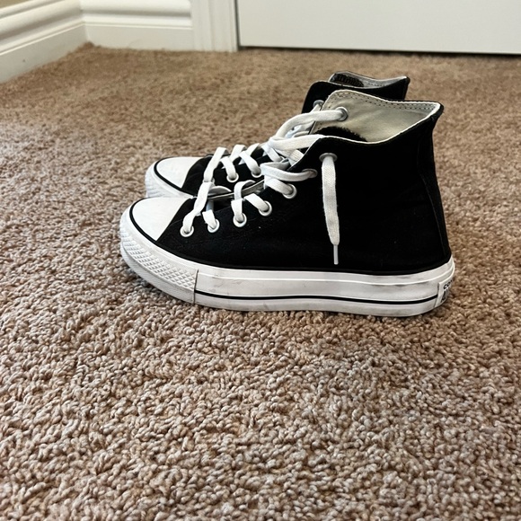 Converse Chuck Taylor All Star High Top Sneakers - Black - Picture 2 of 8